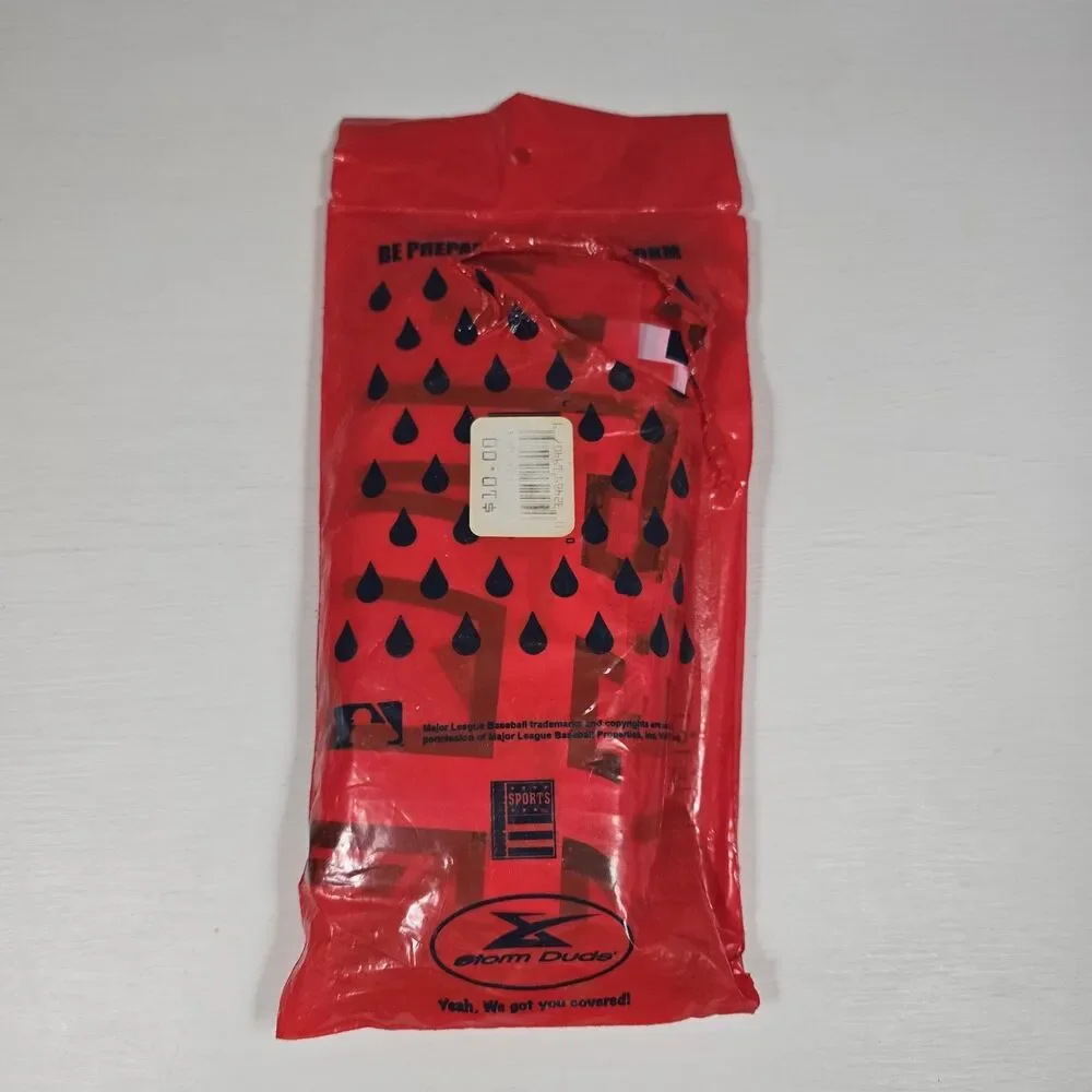 Vintage St. Louis Cardinals Rain Poncho Red OSFM - Picture 2 of 3